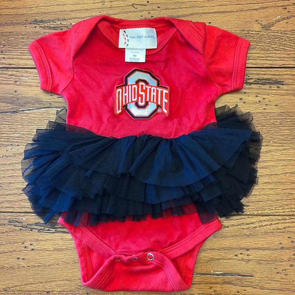OSU -THE Ohio State tutu. New born indie.